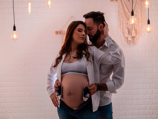 Gestantes de A mamãe Déborah na gestação do Miguel