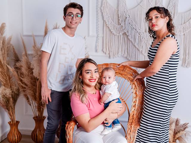 Família de Pâmela e Flavio - Gael