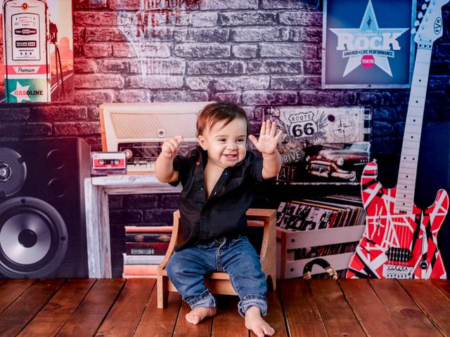 Bebês e Infantil de Miguel 10 meses - Eu quero rock!! 