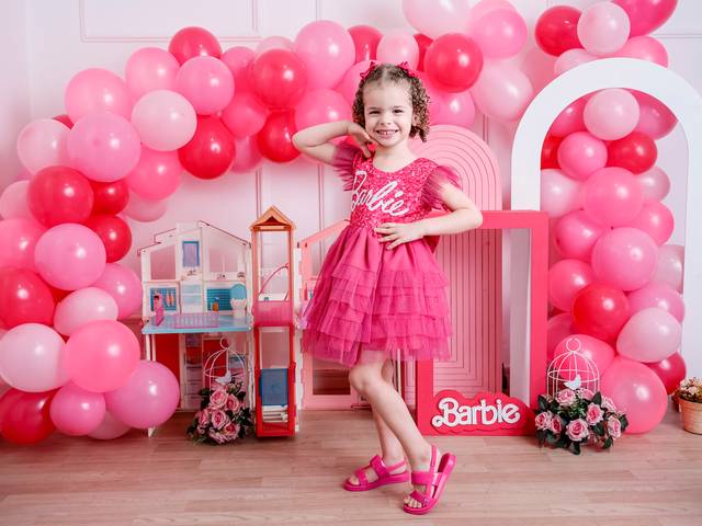Bebês e Infantil de Elis 4 anos - Tema da Barbie