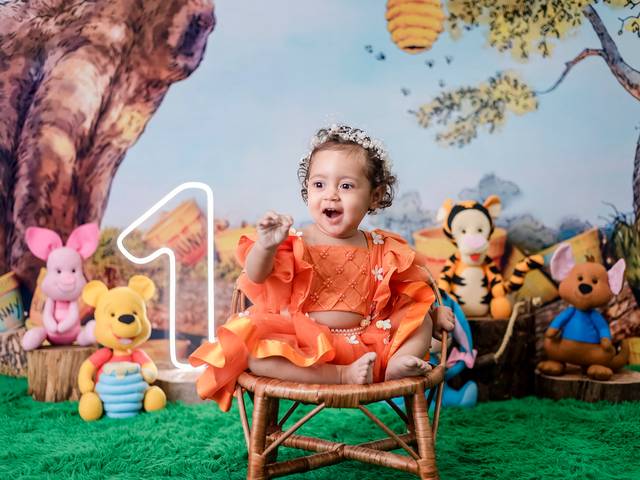 Bebês e Infantil de Luísa 1 ano - Ursinho Pooh
