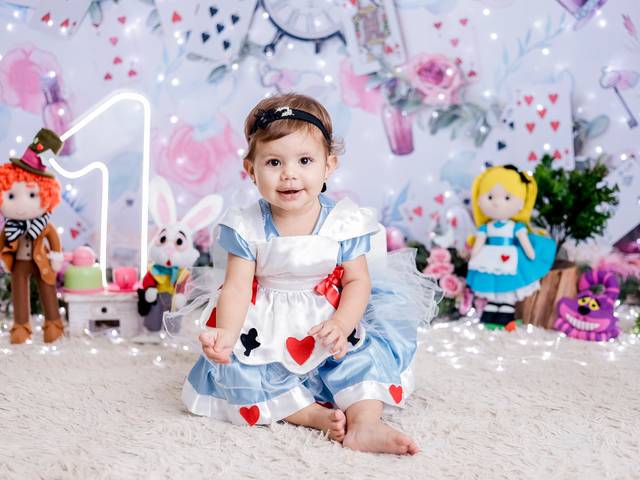 Bebês e Infantil de Helena 1 ano - Alice no País das Maravilhas