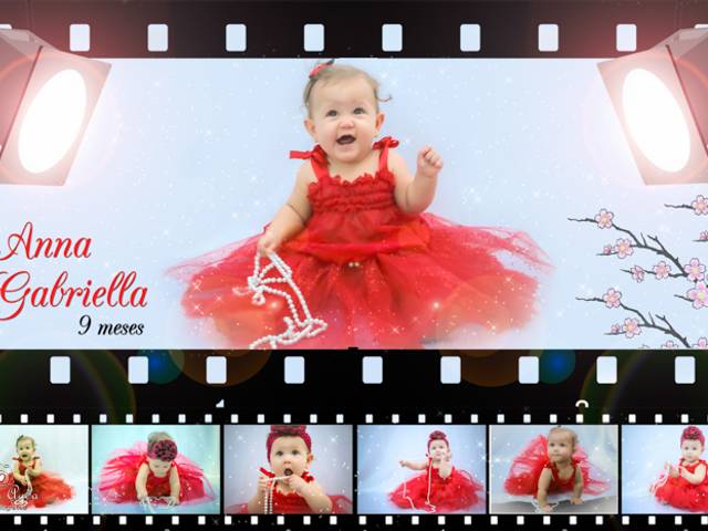 Acompanhamento Bebê de Anna Gabriella 9 meses
