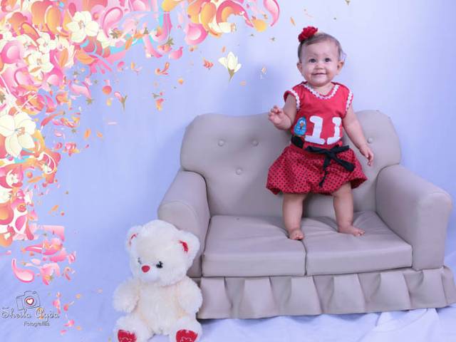 Acompanhamento Bebê de Anna Gabriella 12 meses