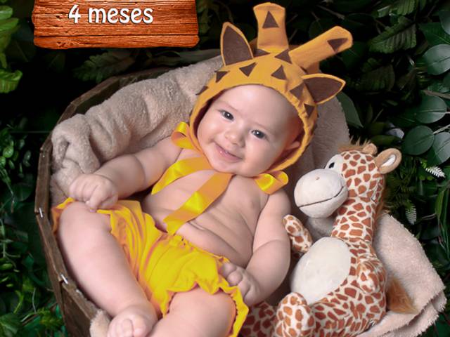 Acompanhamento Bebê de Aleph 4 meses