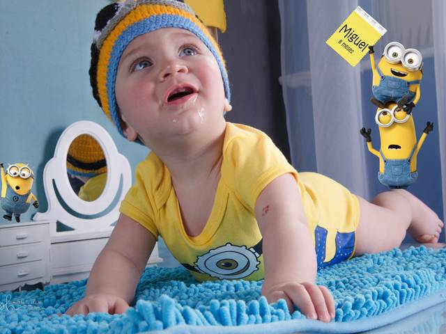 Acompanhamento Bebê de Miguel 8 Meses