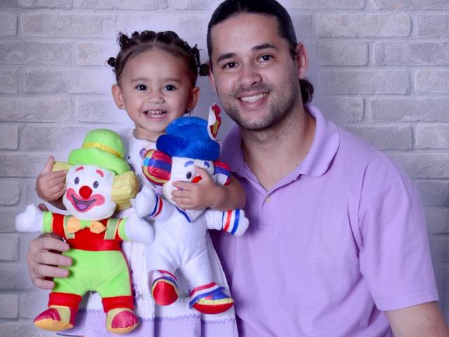 Mini Ensaio dia dos Pais de Larissa e Papai Rodrigo