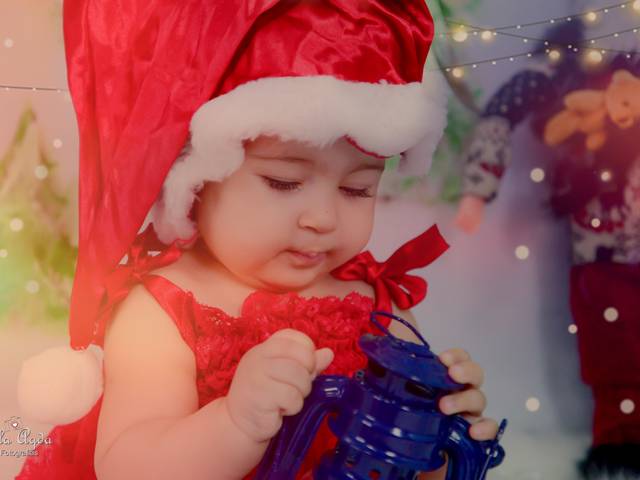 Ensaio Natal de Isadora 
