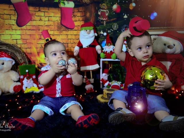 Ensaio Natal de João e Miguel