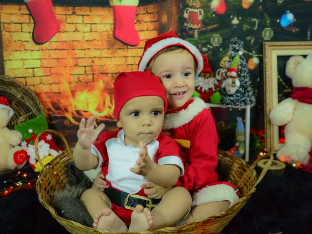 Ensaio Natal de Nathan e Théo