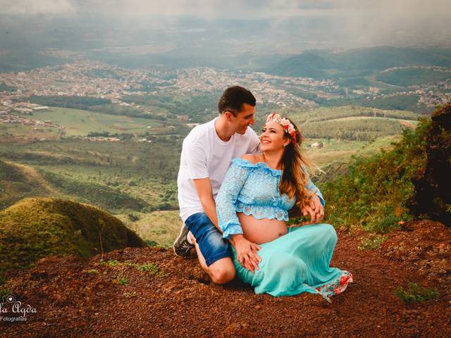 Gestante de Lucilene e Edson = Ismael
