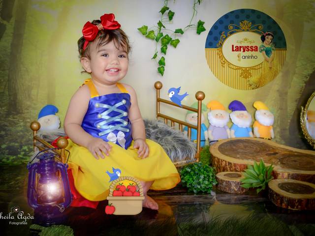 Book Infantil de Laryssa Um aninho...