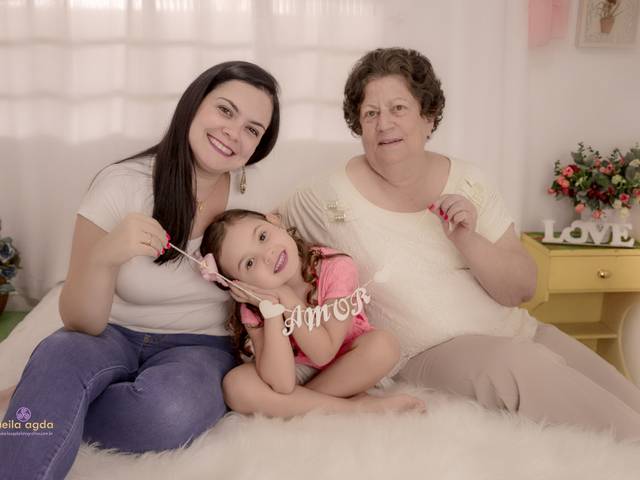 Mini Ensaio das Mães de Renata e seus amores Mamãe e Filhinha
