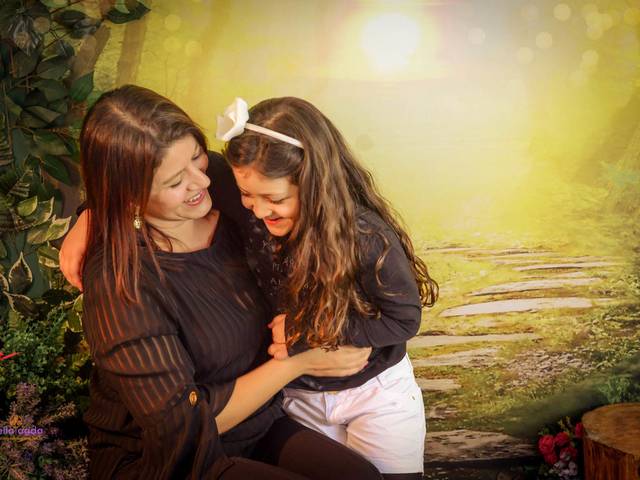 Book de Mariana e sua Mamãe linda!