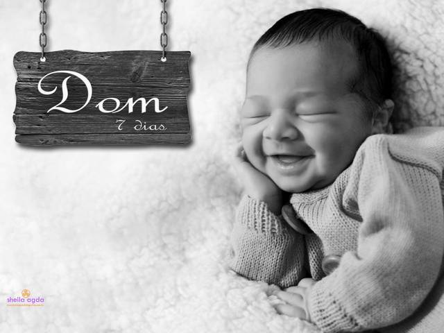 Newborn de Dom 7 dias