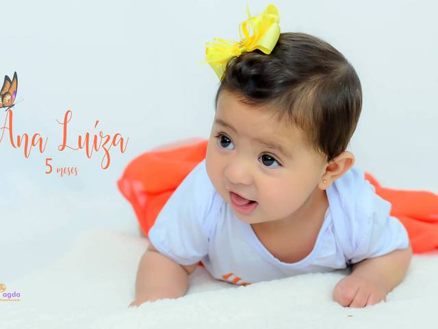Acompanhamento Bebê de Ana Luíza 5 meses