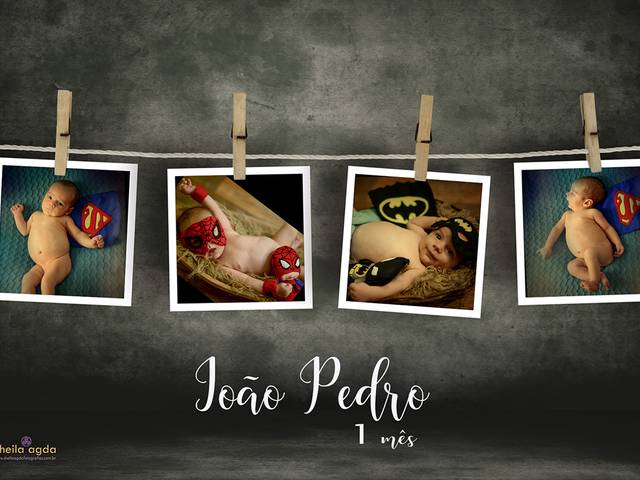 Acompanhamento Bebê de João Pedro 1 Mes