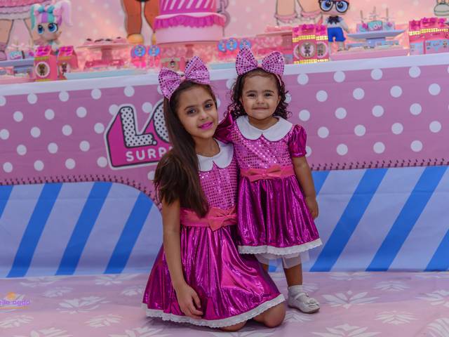 Aniversário Infantil de Isabela 8 anos e Letícia 2 aninhos