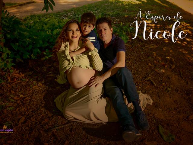 Gestante de A espera de Nicole