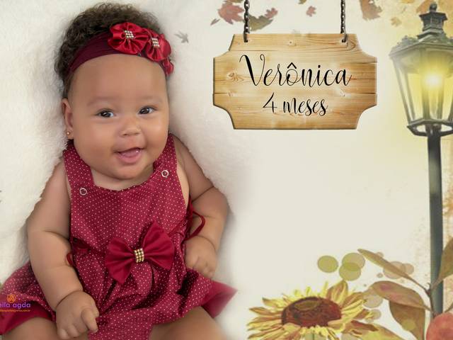 Acompanhamento Bebê de Verônica 4 meses