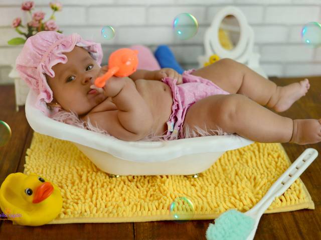 Acompanhamento Bebê de Verônica 5 meses