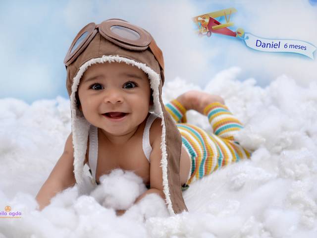 Acompanhamento Bebê de Daniel 6 meses