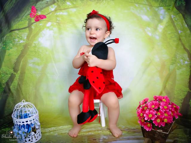Book Infantil de Luana - 1 ano e 5 meses