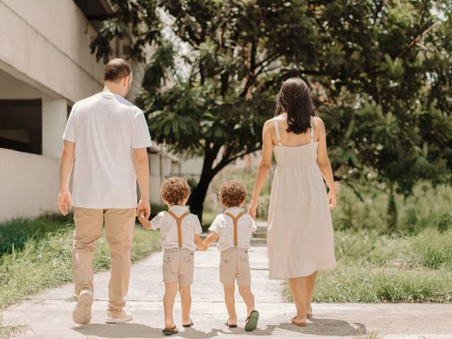 Família de Amor em família