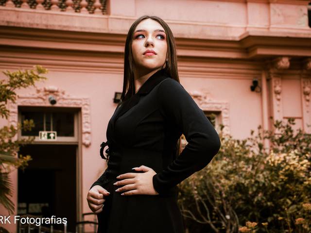 Ensaios de 15 de Ensaio 15 anos da Fernanda em Porto Alegre – Fundação Mario Quintana e Cais do Porto ensaio noturno