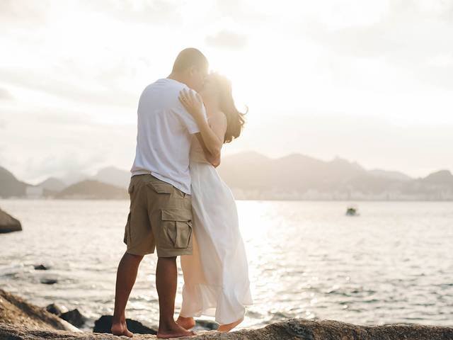 Casal de Daniela e Samuel