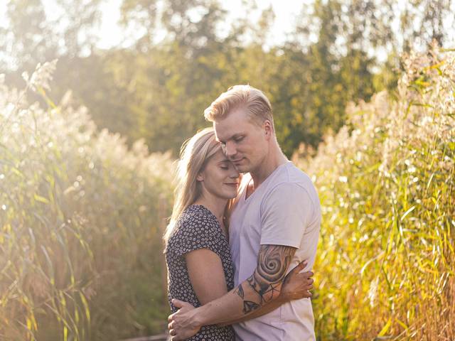 Casais de Outi e Jori