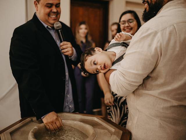 Famílias de Batizado Isaac