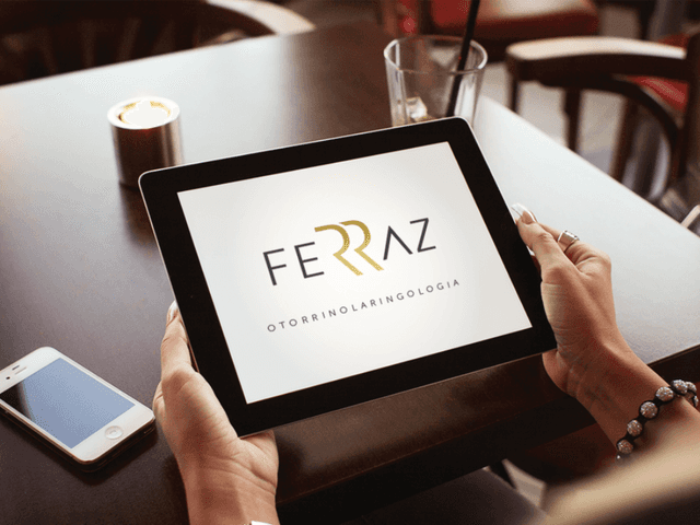 design gráfico de Clínica Ferraz