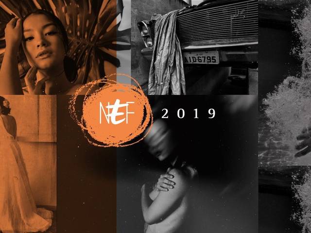 design gráfico de NEF - NÚCLEO DE ESTUDOS EM FOTOGRAFIA