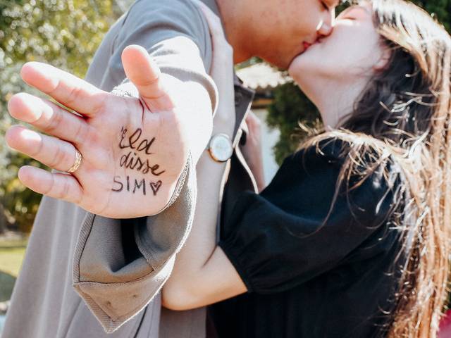 Pedido de Casamento de Ela Disse Sim