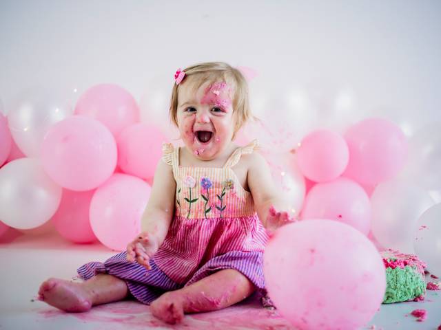 Ensaio de Smash The Cake - Cecília