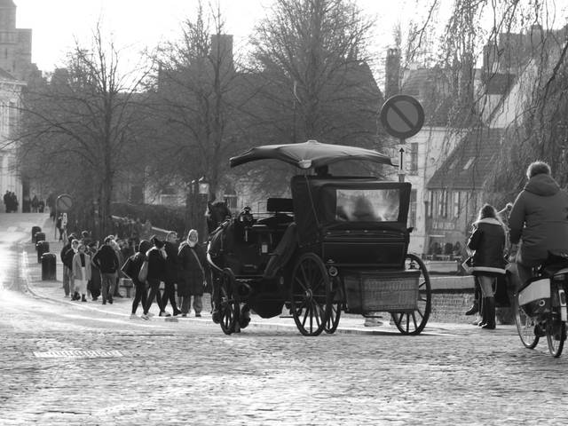 Black & White of Brugge Black & White