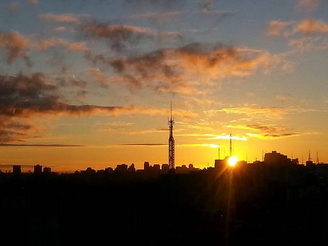 Landscape of Brasil - São Paulo - Sun Rise