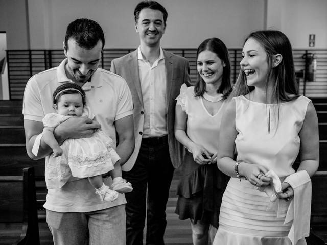 Família de Batizado da Olivia