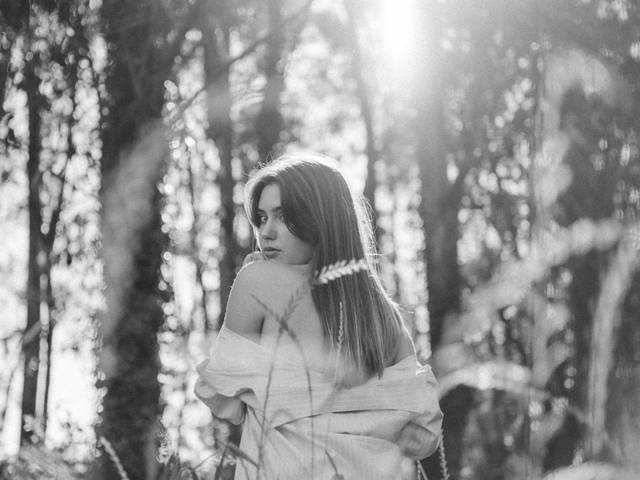 Editorial of Inês on Vintage Film