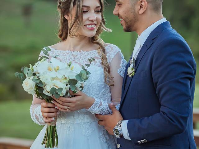 Casamento de Casamento da Helibi e Isuel Realizado no Sítio Caxambu - Jundiaí - SP