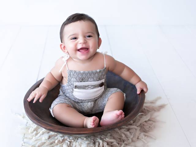 Bebê de Seis meses menino