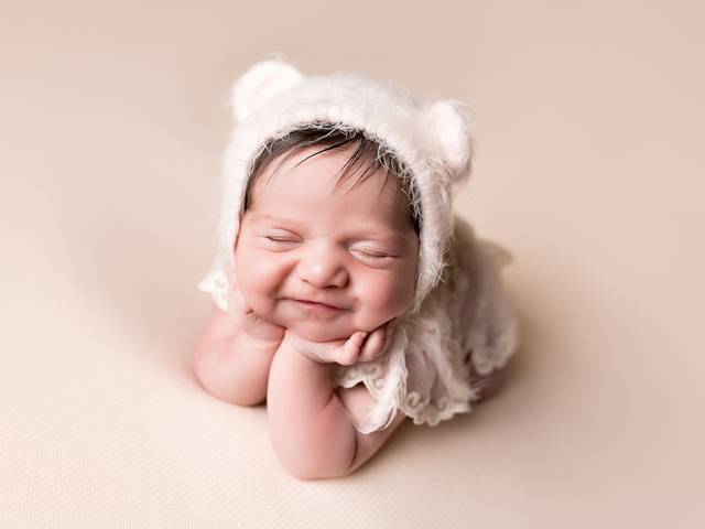 Newborn  de Manta Puff  menina 