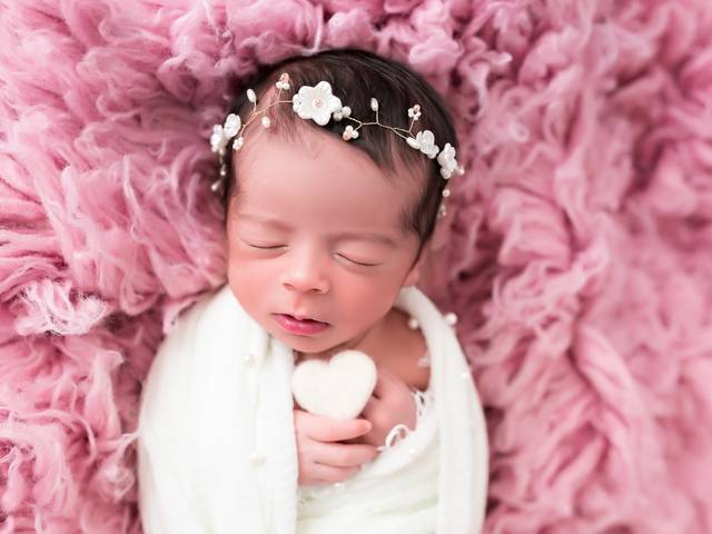 Newborn  de Pêlo menina 