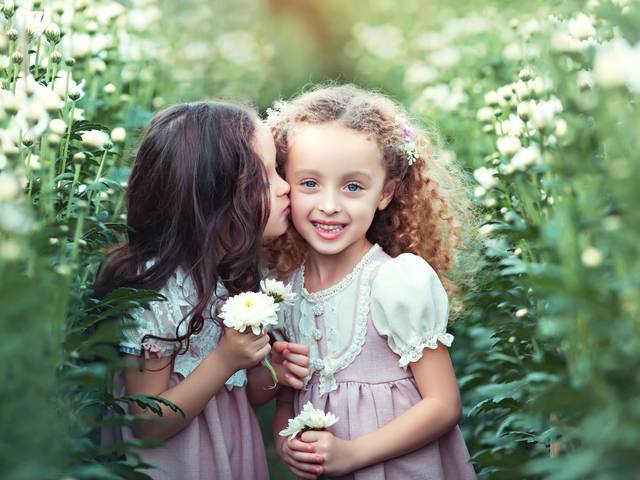 Criança e Família  de Externo menina