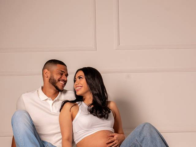 Gestante de Ensaio gestante Carina