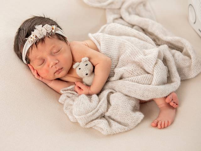 Newborn de Ensaio nina