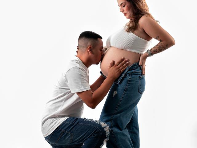 Gestante de Ensaio Victoria 