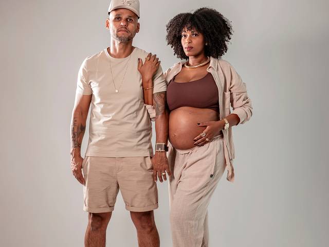 Gestante de Ensaio Daniela