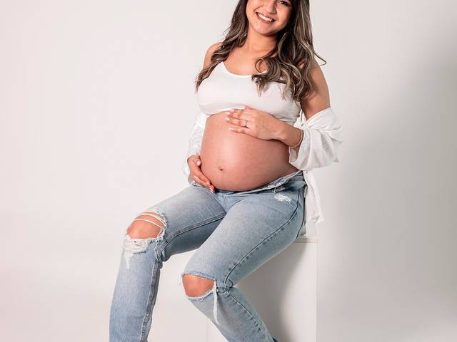Gestante de Ensaio Niely